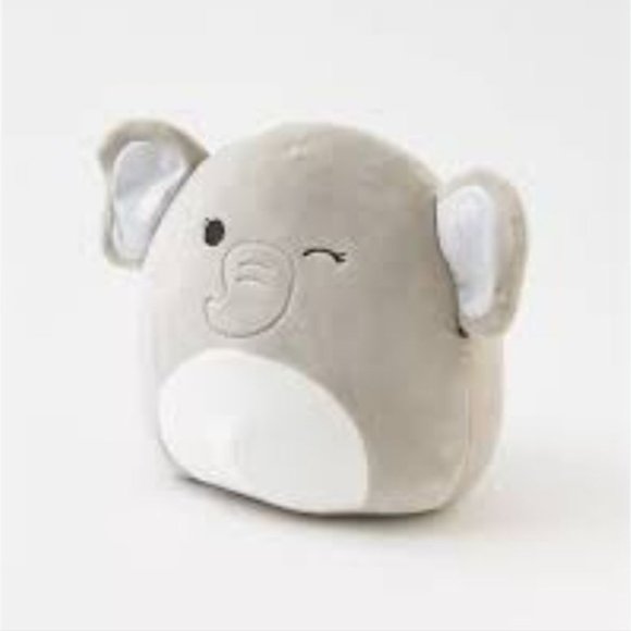 Squishmallows Other - SQUISHMALLOWS | Cherish  the winking Elephant Sparkly Silver Ears Plush